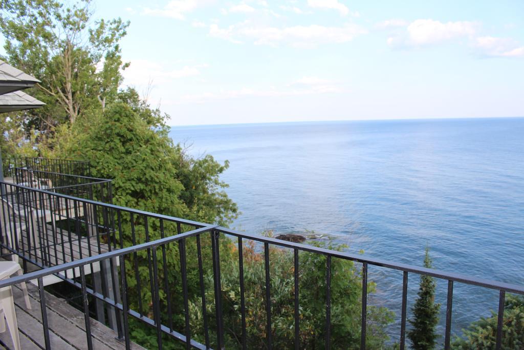 Cliff Dweller on Lake Superior Tofte Zimmer foto